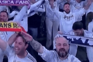 球迷做纳粹手势!官方：皇马被罚15000欧 关闭部分看台缓期1年执行