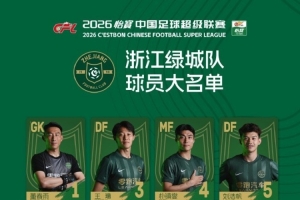 浙江队新赛季名单：5外援领衔，王钰栋改穿11号