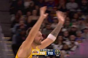 东契奇最后时刻三不沾疯狂要挑战 雷迪克无奈：我没挑战了！