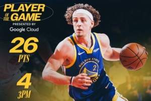 关键时刻挺身而出！勇士官推评选本场最佳：砍下26+9的波杰姆当选