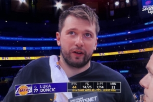 东契奇：步行者打得很快&需要快速回防 我们防守做得相当不错