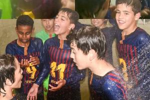 从小一起踢到大！亚马尔、贝尔纳尔、库巴西儿时庆祝视频走红网络