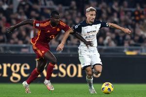 胜场3分制时代，恩迪卡成首位连续3场意甲取得进球的罗马后卫