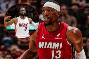 阿德巴约生涯得分突破10000大关 热火队史韦德之外首位万分先生