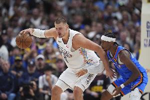 对攻大战！掘金首节40-37领先雷霆&双方合计77分 阿隆·戈登19分