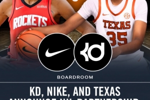 Team KD成立！杜兰特&母校启动NIL计划 签下首位球员麦迪逊·布克