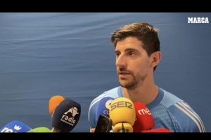 库尔图瓦谈助攻巴尔韦德：我知道我脚法不如特狮，但我的长传不错