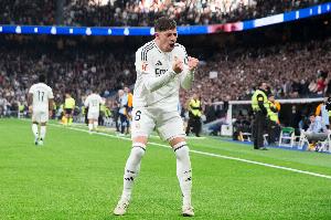 巴尔韦德是欧冠淘汰赛对瓜帅球队帽子戏法第二人，上一位是姆巴佩