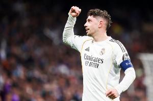 500万淘金！27岁巴尔韦德欧冠戴帽，皇马队长攻守全能身价1.2亿欧