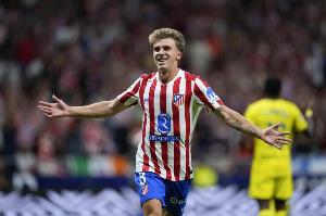 马竞官方：巴里奥斯遭遇右大腿肌肉伤病，复出时间取决于恢复进展