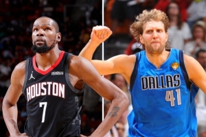 KD25次投进最后10秒扳平或反超球超司机历史第四 科比34次排第一