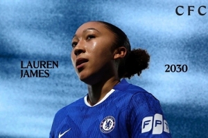 劳伦·詹姆斯续约至2030年：切尔西就是我家，很高兴我和哥哥续约
