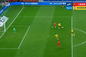 错失良机！蒯纪闻接妙传获得1对1良机，面对李昊将球打飞