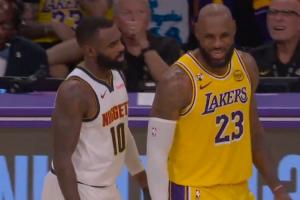 哈达威：要是我年轻3岁...詹姆斯：你会揍我吗 那我也年轻3岁呢？