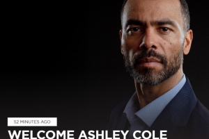 切塞纳官方：45岁英格兰传奇后卫阿什利·科尔执教球队，签约半年