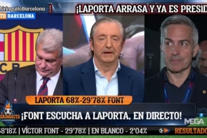 丰特：对竞选失败感到失望，我已经对拉波尔塔表示祝贺