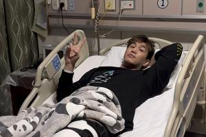 郭艾伦更新社媒：手术很顺利 希望这次跌到我努力再爬起来一次