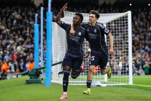 压制！皇马欧冠淘汰赛7次战曼城5次晋级，蓝月亮仅2次