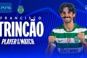 助攻双响导演逆转，官方：特林康当选欧冠葡体5-0博德闪耀最佳