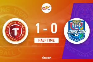 半场-铁人1-0津门虎 姆本扎打进铁人队史中超首球王秋明失良机