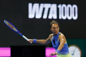 WTA官方：郑钦文vs史蒂芬斯在内的六场比赛，推迟到次日进行