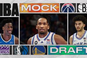 疯三前模拟选秀：国王状元迪班萨 奇才榜眼布泽尔 篮网探花彼得森