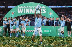 青训出品！21岁奥赖利双响曼城夺冠，左后卫主力8球5助身价5000万