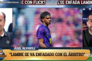 六台独家：亚马尔被换下不满并非针对弗里克，他生气的是裁判判罚