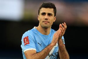 跟队：皇马无意引进罗德里，对他只是欣赏和尊敬