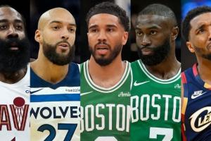 现役球员连续进入季后赛：哈登17次断层领先 戈贝尔10次望其项背