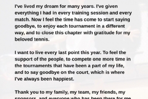 官方：西班牙网球老将阿古特赛季后退役，收获12座巡回赛冠军