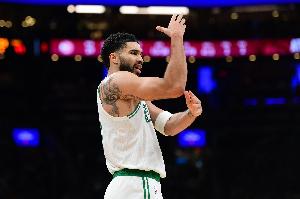 塔图姆季后赛生涯25+场次追平约基奇和威少 并列NBA历史第19位