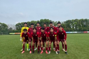 青少年足球联赛男子（U17组）开赛 海港U17队2:1浙江U17队