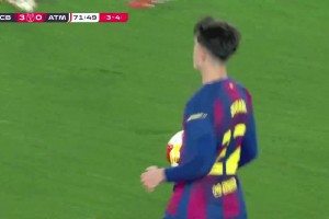 还差1球追平！坎塞洛精准制导，贝尔纳尔包抄破门