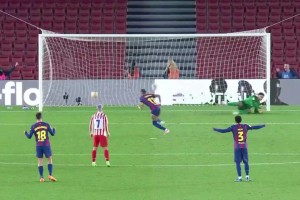 再扳一球！佩德里造点，拉菲尼亚点射破门仍2-4落后马竞