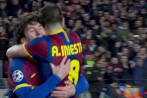 已过去15年，小白精妙助攻，梅西写意挑射