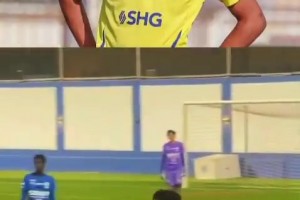 C罗儿子迷你罗在沙特引发小冲突：对方球员推搡催促迷你罗下场！