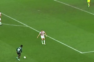 澳大利亚妖星伊兰昆达，在英冠打进不讲理外脚背圆月弯刀